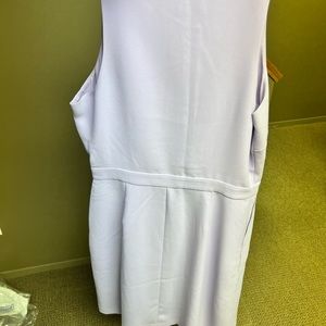 Never worn midi button up dress